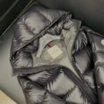 Moncler maya series solid color lacquered down jacket“BLACK”（0911A536006895099） - 图片 12