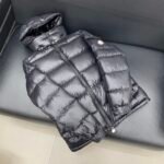 Moncler maya series solid color lacquered down jacket“BLACK”（0911A536006895099） - 图片 15