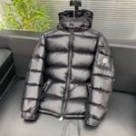 Moncler maya series solid color lacquered down jacket“BLACK”（0911A536006895099） - 图片 6