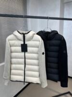 MONCLER Cotton zip-up down cardigan（J20919B00010M1122999） - 图片 8