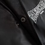 Balenciaga Boxing Varsity Jacket in black bomber nylon(809169TRO511000） - 图片 8