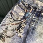 Acne Studios Baggy fit trousers - 1981M - Mid Blue (B00374-863） - 图片 4