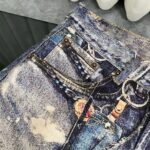 Acne Studios Baggy fit trousers - 1981M - Mid Blue (B00374-863） - 图片 3