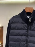 MONCLER Knitted Down Jacket Men's Cardigan Down Jacket -NFC機能なし（J10919B00020M1115999） - 图片 4