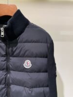MONCLER Knitted Down Jacket Men's Cardigan Down Jacket -NFC機能なし（J10919B00020M1115999） - 图片 5