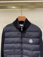 MONCLER Knitted Down Jacket Men's Cardigan Down Jacket -NFC機能なし（J10919B00020M1115999） - 图片 3