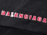 Balenciaga Men's Sponsor Logos Large Zip-up Hoodie in Black Faded（826162TSVE11041） - 图片 7