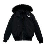 Moose Knuckles Original ballistic bomber - Black (M32MB000S1001） - 图片 4