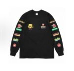 Supreme x SpongeBob L/S Tee Long Sleeve Tee (SUP-SS25-250） - 图片 2