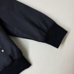 Prada logo lambswool zip-up hooded jacket (SGC5851WQ8-F0002） - 图片 15