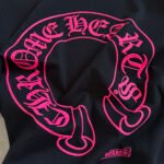 Chrome Hearts Horseshoe-Print Long-Sleeve Top Black (CH-2025344） - 图片 11