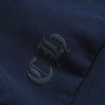 Chrome Hearts Navy&Red Horseshoe Floral Sleeve Pullover Hoodie (CH-200923） - 图片 11