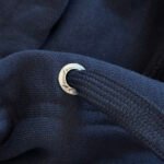 Chrome Hearts Navy&Red Horseshoe Floral Sleeve Pullover Hoodie (CH-200923） - 图片 10