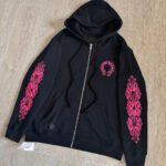 Chrome Hearts Pink Horseshoe Zip Up (CH-20251128） - 图片 7