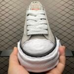 Maison MIHARA YASUHIRO PETERSON23 OG Sole Canvas Low-top Sneaker "Gray"(A11FW702) - 图片 4