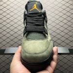 Undefeated × Nike Air Jordan 4 Retro "Deep Green" (2025)（IB1519-200） - 图片 8