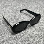 CELINE Triomphe 01 Sunglasses in Acetate "Black"  (4S194CPLB-38NO） - 图片 3