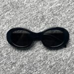 CELINE Triomphe 01 Sunglasses in Acetate "Black"  (4S194CPLB-38NO）