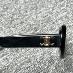 CELINE Triomphe 01 Sunglasses in Acetate "Black"  (4S194CPLB-38NO） - 图片 7