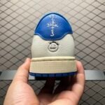 Travis Scott × Fragment × Nike Air Jordan 1 Low OG "Sail/Military Blue" (DM7866-104) - 图片 6
