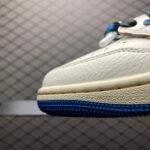 Travis Scott × Fragment × Nike Air Jordan 1 Low OG "Sail/Military Blue" (DM7866-104) - 图片 4