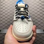 Travis Scott × Fragment × Nike Air Jordan 1 Low OG "Sail/Military Blue" (DM7866-104) - 图片 5