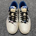 Travis Scott × Fragment × Nike Air Jordan 1 Low OG "Sail/Military Blue" (DM7866-104) - 图片 13