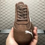 BALENCIAGA × Puma Speedcat Suede "Brown/White/Black"（847146WSDSD2910） - 图片 3