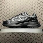 DIOR B30 Countdown sneakers in black glossy finish（3SN279ZEH_H981）