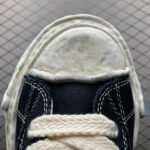 Maison MIHARA YASUHIRO PETERSON23 OG Sole Garment Dyed Canvas Low-top Sneaker "Black" (A14FW726) - 图片 4