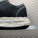 Maison MIHARA YASUHIRO PETERSON23 OG Sole Garment Dyed Canvas Low-top Sneaker "Black" (A14FW726) - 图片 8