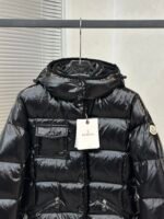 MONCLER Glareins women's woven trim hooded short down jacket（K20931A00014597EU04A） - 图片 13