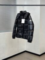 MONCLER Glareins women's woven trim hooded short down jacket（K20931A00014597EU04A） - 图片 14