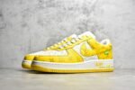Nike Air Force 1 Low x Louis Vuitton 'yellow White'（1A9V） - 图片 9