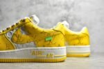 Nike Air Force 1 Low x Louis Vuitton 'yellow White'（1A9V） - 图片 4