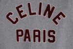 CELINE TEDDY COLLEGE JACKET IN COTTON FLEECE (2Y16D345F.09XO） - 图片 5