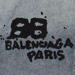 Balenciaga Inkjet Print Washed Jacket (783697THW254245-1） - 图片 3