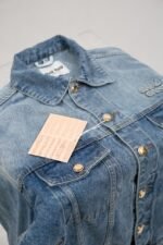 MIUMIU Denim blouson jacket（GWB195-1373-F0076-S-OOO） - 图片 9