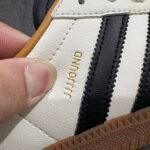 JJJJound × adidas Samba OG “Off White/Core Black/Gum” ジョウンド × アディダス サンバ OG “オフホワイト/コアブラック/ガム” ID8708 - 图片 3