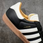JJJJound × adidas Samba OG “Core Black/Off White/Gum” ジョウンド × アディダス サンバ OG “コアブラック/オフホワイト/ガム” ID8707 - 图片 8