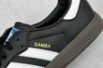 adidas Originals Samba OG “Core Black/Cloud White/Gum” アディダスオリジナルス サンバ OG “コアブラック/クラウドホワイト/ガム” B75807 - 图片 9