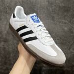 adidas Originals Samba OG “Cloud White/Core Black/Clear Granite” アディダスオリジナルス サンバ OG “クラウドホワイト/コアブラック/クリアグラナイト”  B75806 - 图片 4