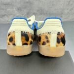 Wales Bonner × adidas Samba Pony Leo Low “Dark Brown/Cream White” ウェールズ・ボナー × アディダス サンバ ポニー レオ ロー “ダークブラウン/クリームホワイト” IE0578 - 图片 8