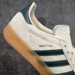 adidas Originals Gazelle Indoor “Cream White/College Green/Gum” アディダス オリジナルス ガゼル インドア “クリームホワイト/カレッジグリーン/ガム” IH7502 - 图片 8