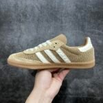 adidas Originals Samba OG “Cardboard/Chalk White/Brown Desert” アディダス オリジナルス サンバ OG “カードボード/チョークホワイト/ブラウンデザート” IG1379 - 图片 3
