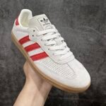 adidas Originals Samba “Preloved Red/Gum” アディダス オリジナルス サンバ “プリラブドレッド/ガム” IG1380 - 图片 4