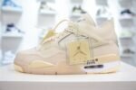 Off-White × Nike Air Jordan 4 SP “Sail” オフホワイト × ナイキ エアジョーダン4 SP “セイル” CV9388-100