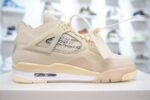 Off-White × Nike Air Jordan 4 SP “Sail” オフホワイト × ナイキ エアジョーダン4 SP “セイル” CV9388-100 - 图片 3