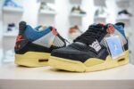 UNION × NIKE AIR JORDAN 4 “OFF NOIR” ユニオン × ナイキ エアジョーダン4 “OFF NOIR” DC9533-001 - 图片 4