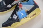UNION × NIKE AIR JORDAN 4 “OFF NOIR” ユニオン × ナイキ エアジョーダン4 “OFF NOIR” DC9533-001 - 图片 7